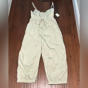 Free People movement Down to Earth onesie new tags small $118- summer mist